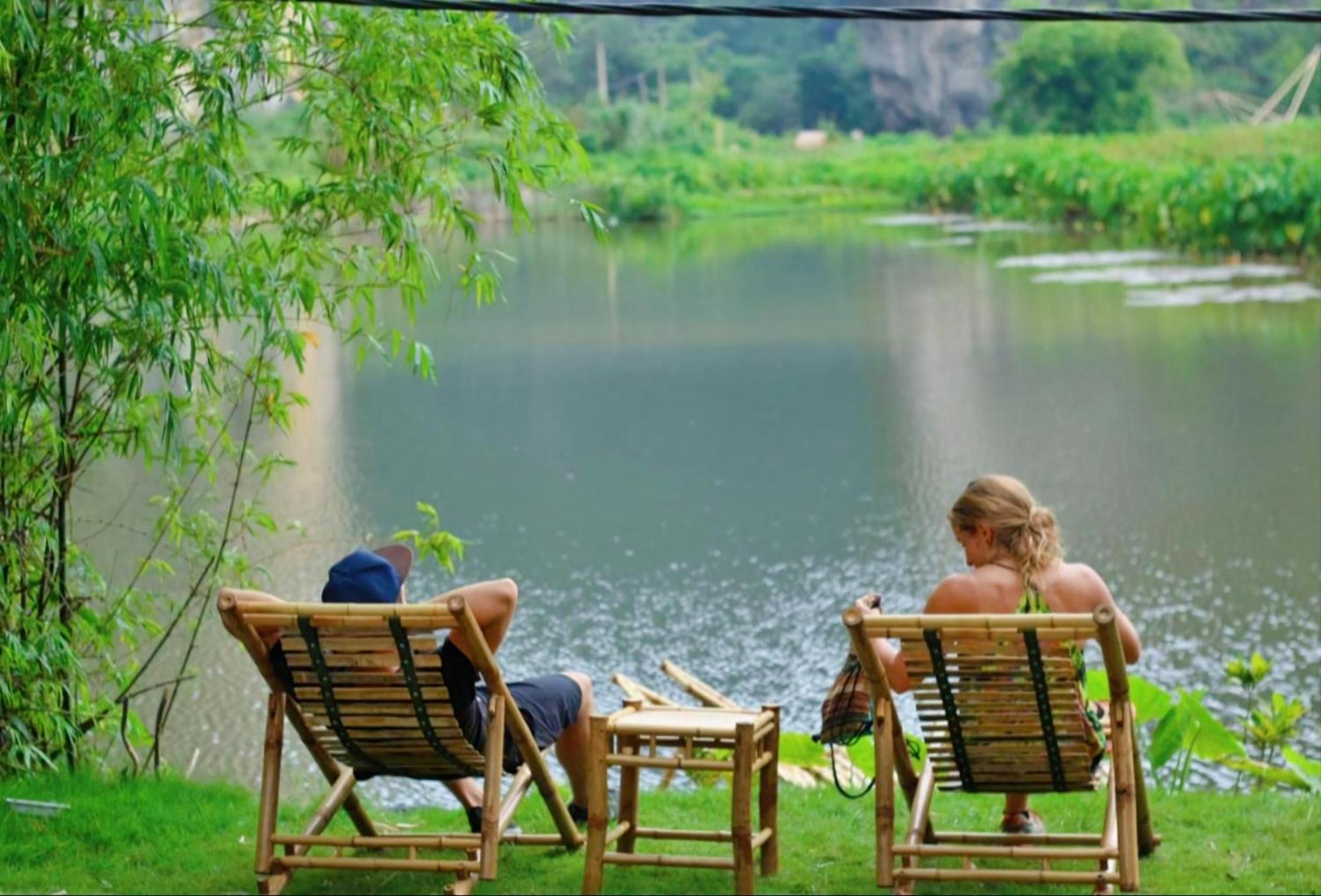 Quoc Khanh Bamboo Homestay Ninh Binh Buitenkant foto