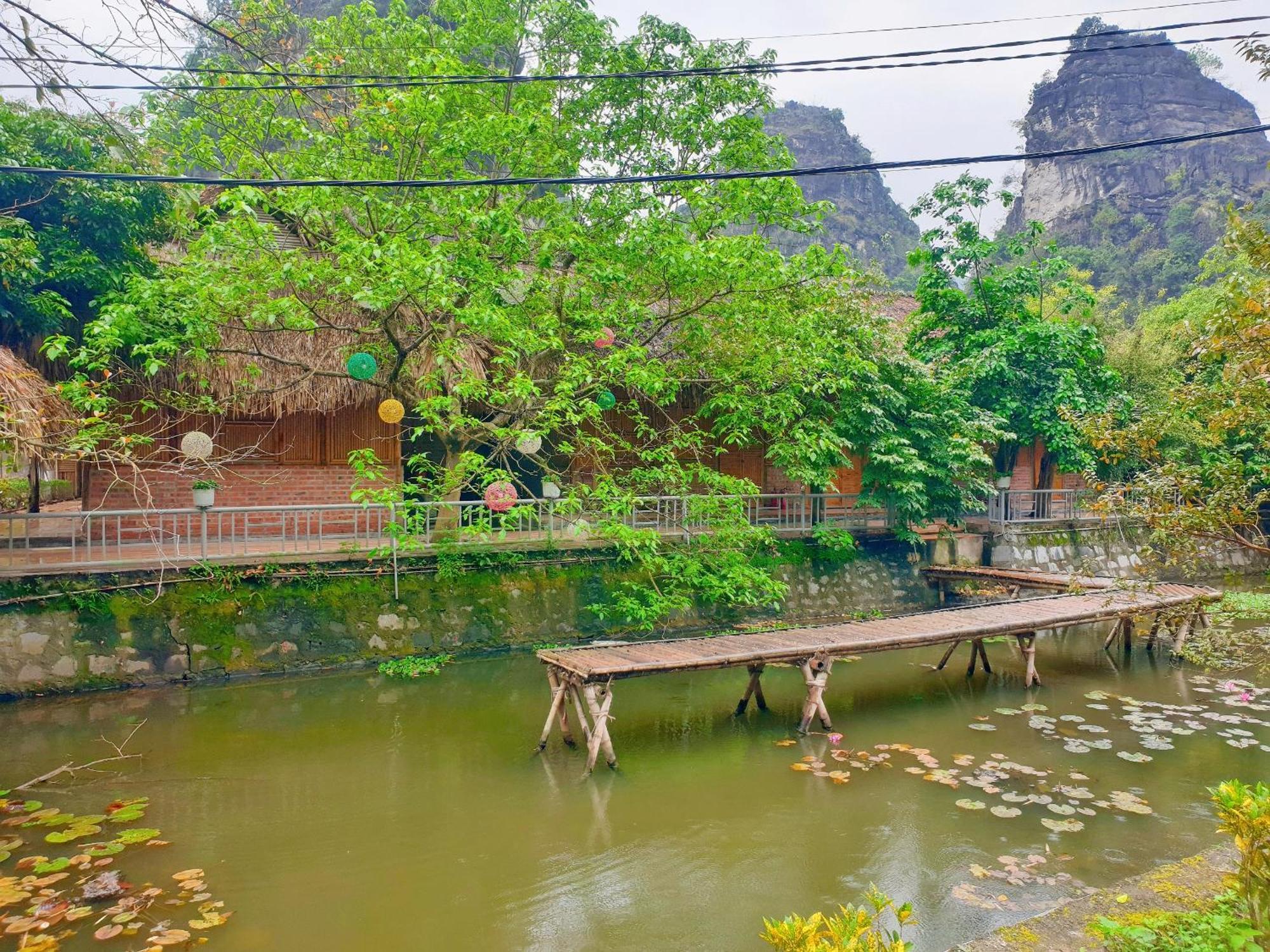 Quoc Khanh Bamboo Homestay Ninh Binh Buitenkant foto